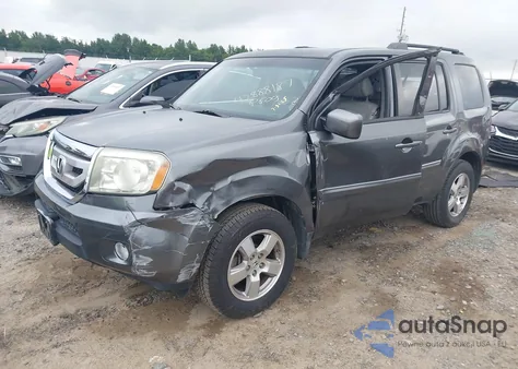 2011 Honda Pilot Ex-L из США, поврежденный, VIN 5FNYF3H56BB029378